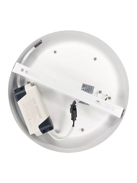 Потолочный светодиодный светильник Elvan 500-RD-18+6 White фото 2