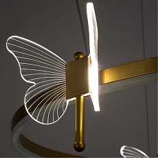 Подвесная светодиодная люстра Arte Lamp Darcy A2187LM-3GO 4