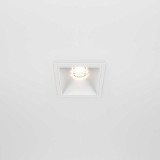 Встраиваемый светильник Maytoni Alfa LED DL043-01-10W3K-D-SQ-W 4