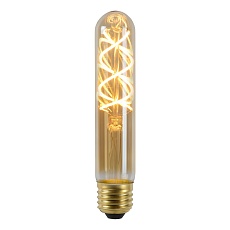 Лампа светодиодная диммируемая Lucide E27 5W 2200K янтарная 49035/05/62 3