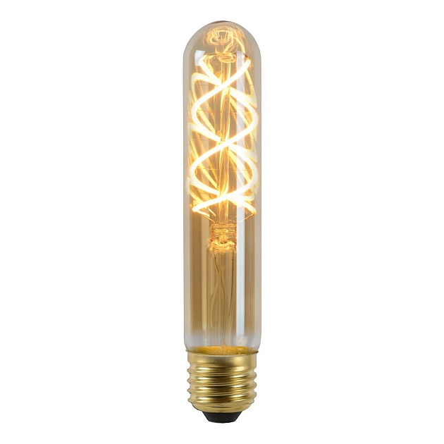 Лампа светодиодная диммируемая Lucide E27 5W 2200K янтарная 49035/05/62 фото 4