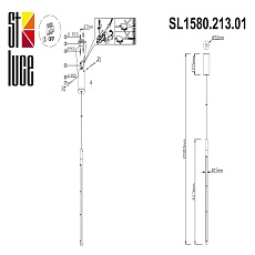 Подвесной светодиодный светильник ST Luce Ralio SL1580.213.01 1