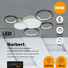 Потолочный светодиодный светильник Lumion Ledio Norbert 5253/99CL 2