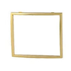 Вставка одинарная Lezard Mira металик золото 801-0113-701