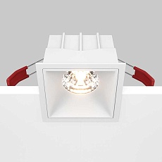 Встраиваемый светильник Maytoni Alfa LED DL043-01-15W3K-D-SQ-W 3