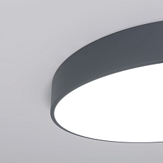 Потолочный светодиодный светильник Eurosvet Entire 90319/1 серый 2