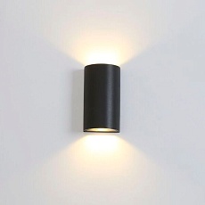 Уличный настенный светодиодный светильник Elvan GW-520-6W-WW-Bk 1