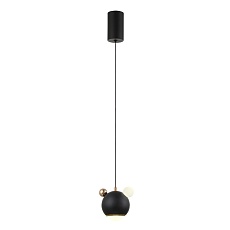 Подвесной светодиодный светильник Crystal Lux Amigo SP Led Black 2