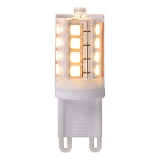 Лампа светодиодная диммируемая Lucide G9 3,5W 2700K прозрачная 49026/03/31 2