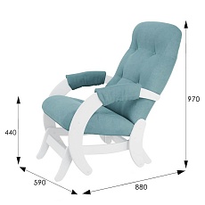 Кресло-качалка Мебелик Модель 68 008503 2