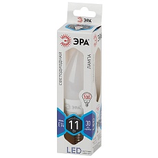 Лампа светодиодная ЭРА E14 11W 4000K матовая LED BXS-11W-840-E14 Б0032993 3