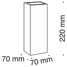 Настенный светодиодный светильник Maytoni Parma C190-WL-02-W 1