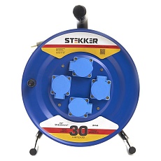 Удлинитель Stekker Professional 4гн 30м с/з PRF02-41-30 39296 3