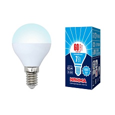 Лампа светодиодная E14 7W 4000K матовая LED-G45-7W/NW/E14/FR/NR UL-00003819 1