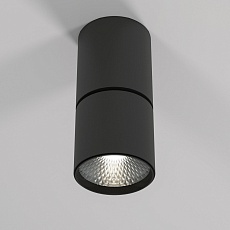 Потолочный светодиодный светильник Elektrostandard Sens 25042/LED 10W 4000K черный a063680 3
