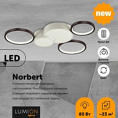 Потолочный светодиодный светильник Lumion Ledio Norbert 5253/80CL 1
