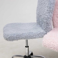 Детское кресло AksHome Fluffy нежно-розовый, искусственный мех 86385 2