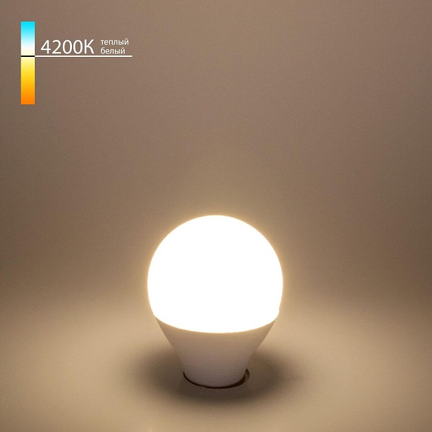 Лампа светодиодная Elektrostandard E14 9W 4200K матовая BLE1443 a058933 фото 
