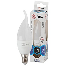 Лампа светодиодная ЭРА E14 11W 4000K матовая LED BXS-11W-840-E14 Б0032993 2