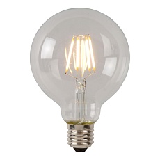 Лампа светодиодная диммируемая Lucide E27 5W 2700K прозрачная 49016/05/60 2