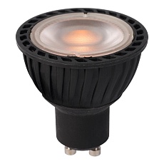 Лампа светодиодная диммируемая Lucide GU10 5W 2200K черная 49010/05/30 2
