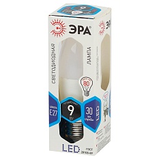 Лампа светодиодная ЭРА E27 9W 4000K матовая LED B35-9W-840-E27 Б0027972 3