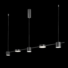 Подвесной светодиодный светильник Crystal Lux Tristan SP5 L1200 Black 1