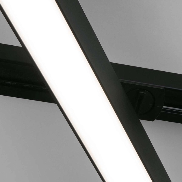Трековый светодиодный светильник Elektrostandard X-Line черный матовый 10W 4200K LTB53 a052442 фото 3