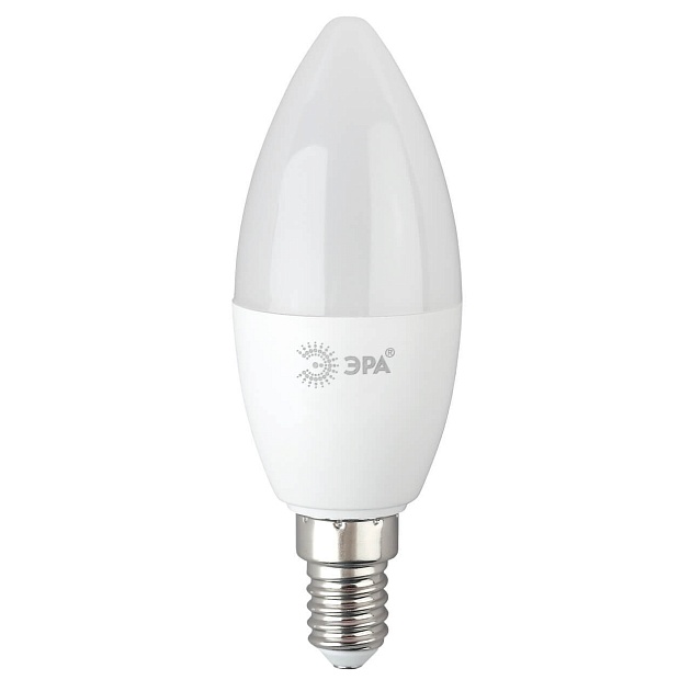 Лампа светодиодная ЭРА E14 8W 6500K матовая B35-8W-865-E14 R Б0045341 фото 