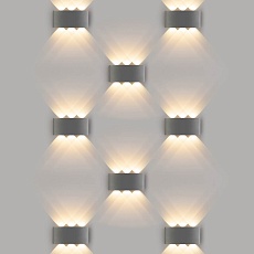 Уличный настенный светодиодный светильник Elektrostandard 1551 Techno LED Twinky Trio a038417 4