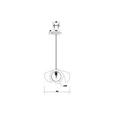 Подвесной светильник Vele Luce Aronos VL5734P11 4