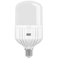 Лампа светодиодная сверхмощная IEK E40 50W 6500K матовая LLE-HP-50-230-65-E40 2