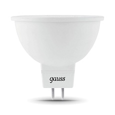 Лампа светодиодная Gauss GU10 7W 4100K матовая 101506207 5