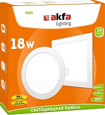 Встраиваемая светодиодная панель Akfa Lighting AK-LPS FLLPR00000019 1