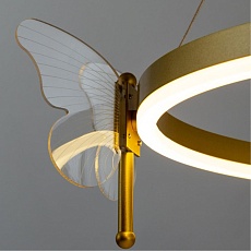 Подвесная светодиодная люстра Arte Lamp Darcy A2187LM-1GO 2