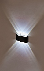 Настенный светодиодный светильник IMEX Cross IL.0014.0001-6 BK 1