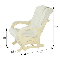 Кресло-качалка Мебелик Модель 78 008515 2