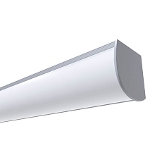Комплект алюминиевого углового профиля Apeyron с широким рассеивателем, 2шт*1м 08-08-02 1