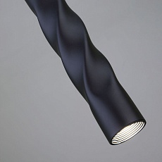 Подвесной светодиодный светильник Eurosvet Scroll 50136/1 LED черный 3