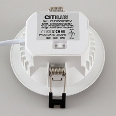 Встраиваемый светодиодный светильник Citilux Акви CLD008110V 2
