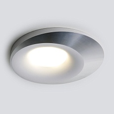 Встраиваемый светильник Elektrostandard 124 MR16 белый/серебро a053357 3