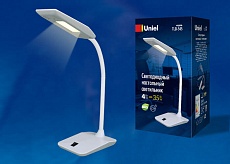 Настольная лампа Uniel TLD-545 Grey-White/LED/350Lm/3500K UL-00002232 1