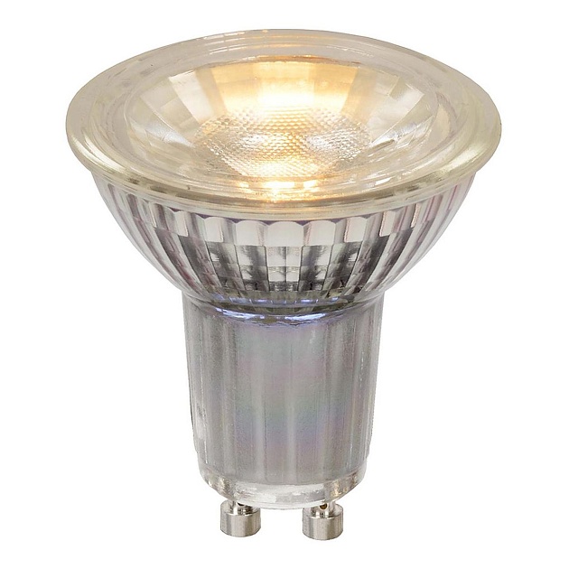 Лампа светодиодная Lucide GU10 5W 2700K прозрачная 49008/05/60 фото 3