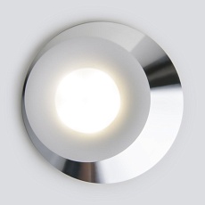 Встраиваемый светильник Elektrostandard 124 MR16 белый/серебро a053357 4