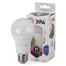Лампа светодиодная ЭРА E27 17W 6000K матовая LED A60-17W-860-E27 Б0031701 3