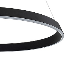 Подвесной светодиодный светильник Indigo Orta 14019/1P Black V000090L 1