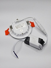 Встраиваемый светодиодный светильник Elvan VLS-5002R-5W-WW-Wh 2