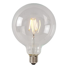 Лампа светодиодная диммируемая Lucide E27 5W 2700K прозрачная 49017/05/60 2