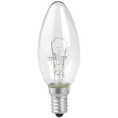 Лампа накаливания ЭРА E14 40W 2700K прозрачная ДС 40-230-Е14 (гофра) Б0039125