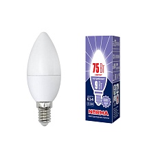 Лампа светодиодная E14 9W 6500K матовая LED-C37-9W/DW/E14/FR/NR UL-00003802 1